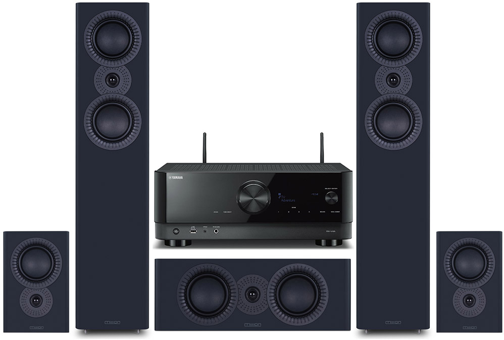 Yamaha RX-V4A + Mission LX5MKII 5.0
